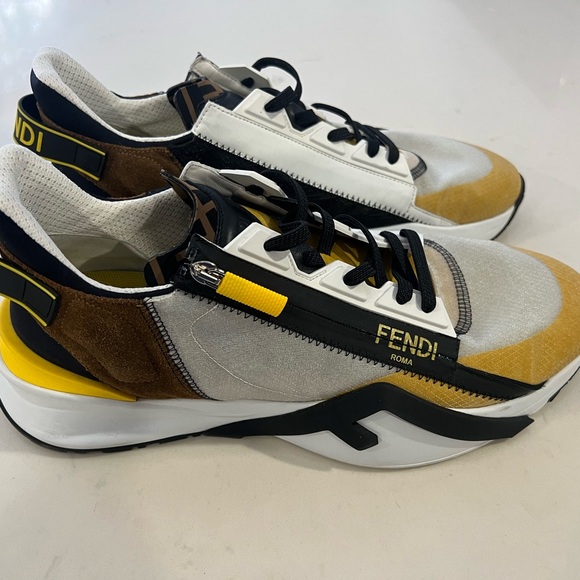 Fendi Flow Sneakers size 12uk/46eur/13us - Picture 9 of 12